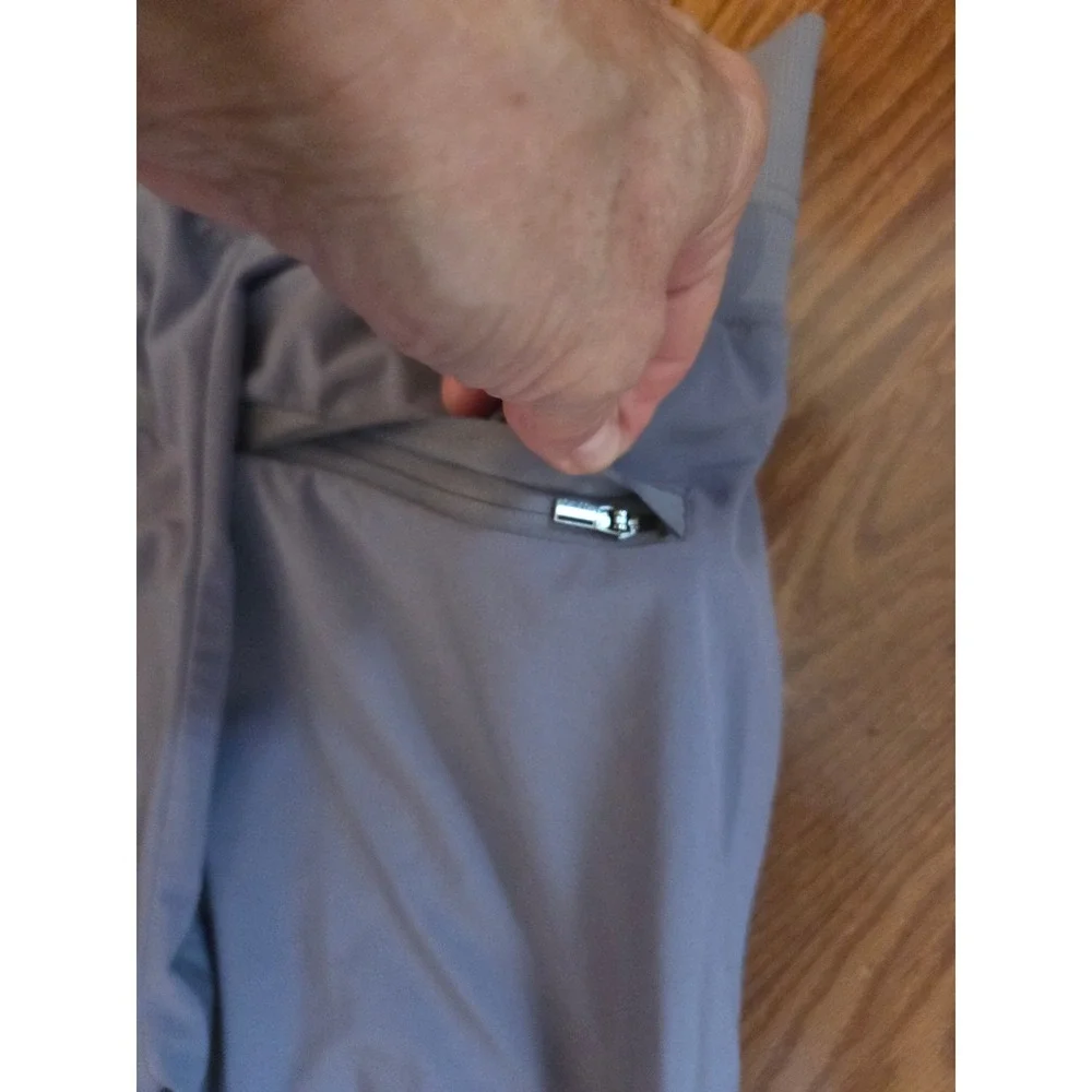 Athleta Nolita Wide Leg Pants Gray Size 4 Relaxed‎ Fit Activewear Bottoms